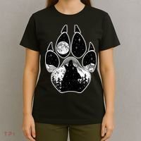 Wolf Paw Moon Howl T-Shirt thumb 4