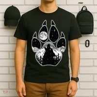 Wolf Paw Moon Howl T-Shirt thumb 6