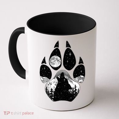 Wolf Paw Moon Howl Coffee Mug