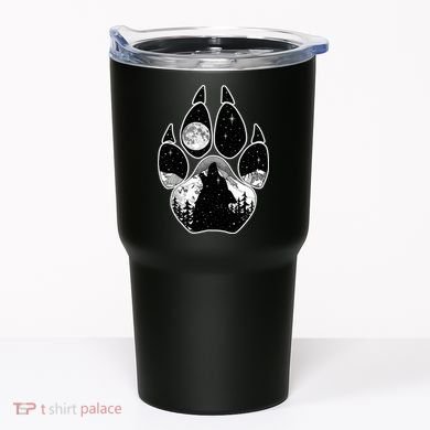 Wolf Paw Moon Howl Tumbler