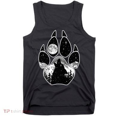 Wolf Paw Moon Howl Tank Top