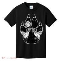 Wolf Paw Moon Howl Kids T-Shirt thumb 0