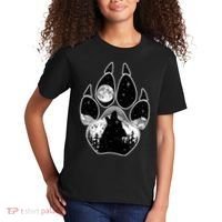 Wolf Paw Moon Howl Kids T-Shirt thumb 2