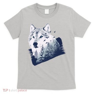 Wolf Wilderness Forest T-Shirt