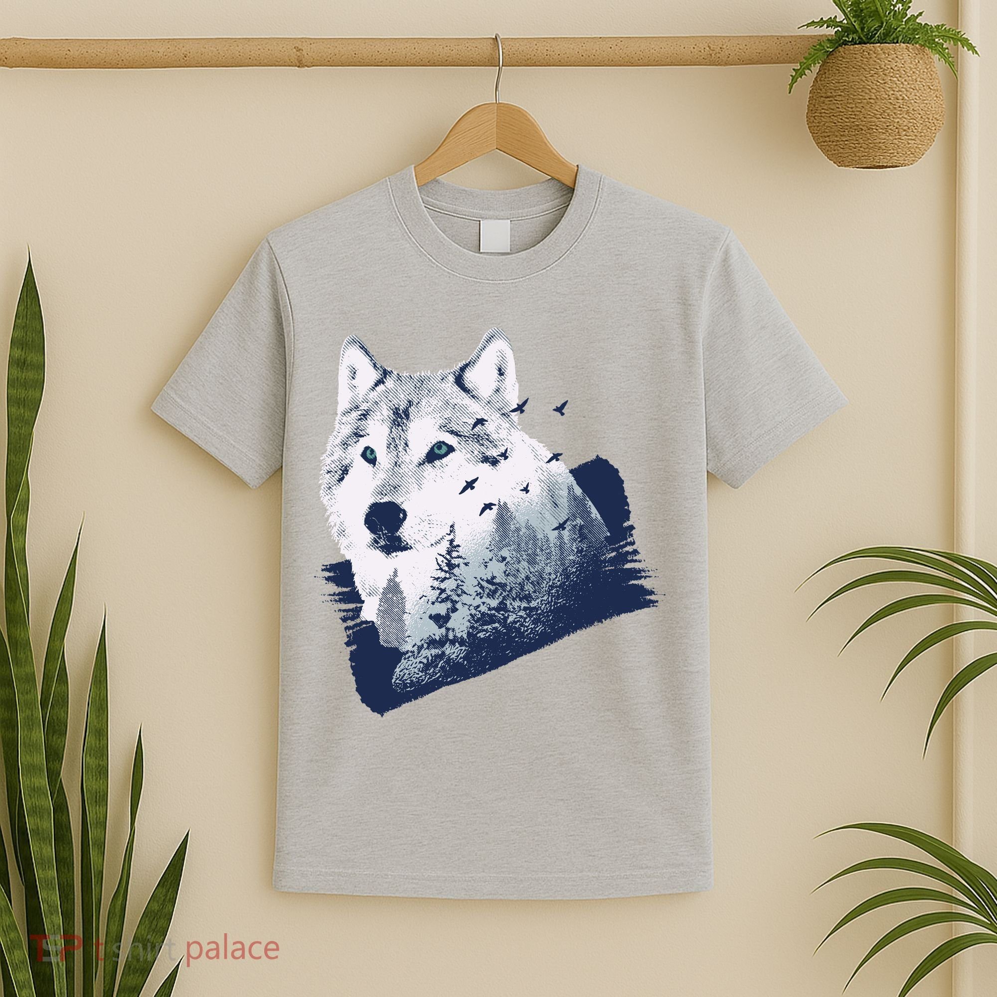 Wolf Wilderness Forest T-Shirt