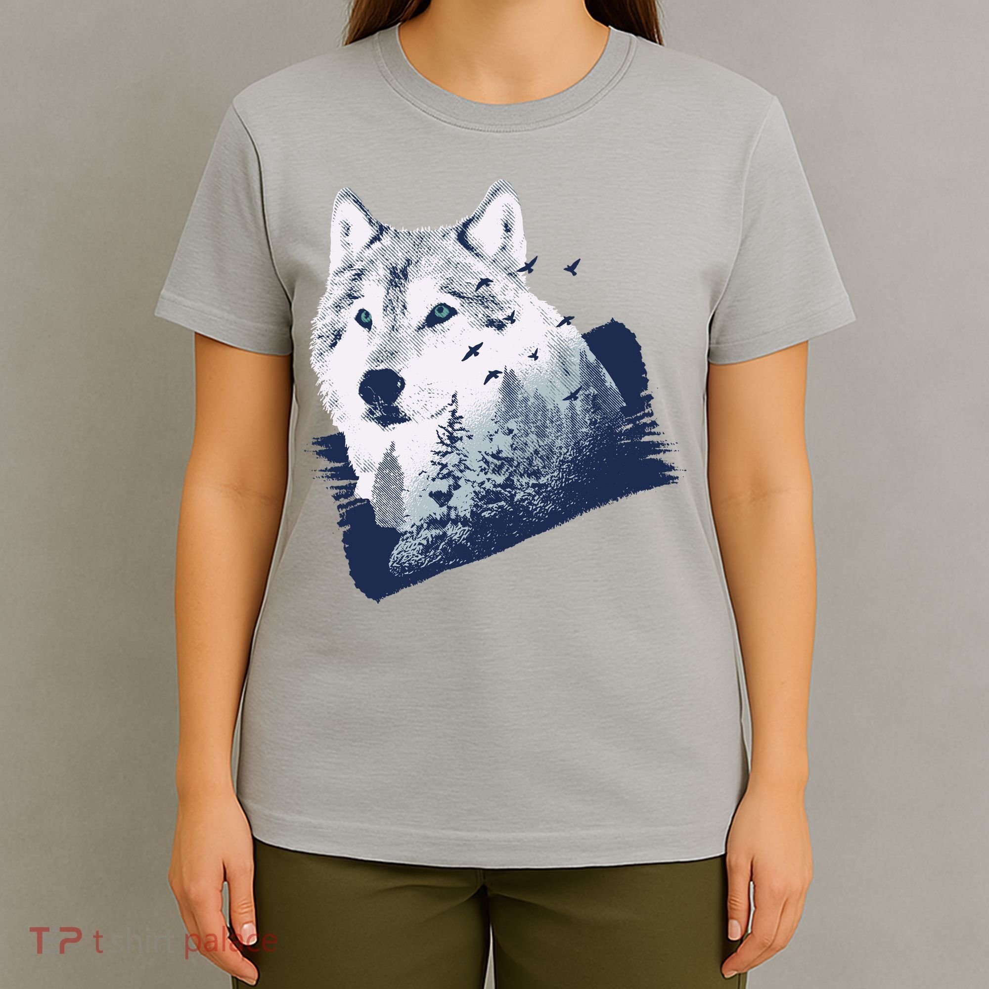 Wolf Wilderness Forest T-Shirt