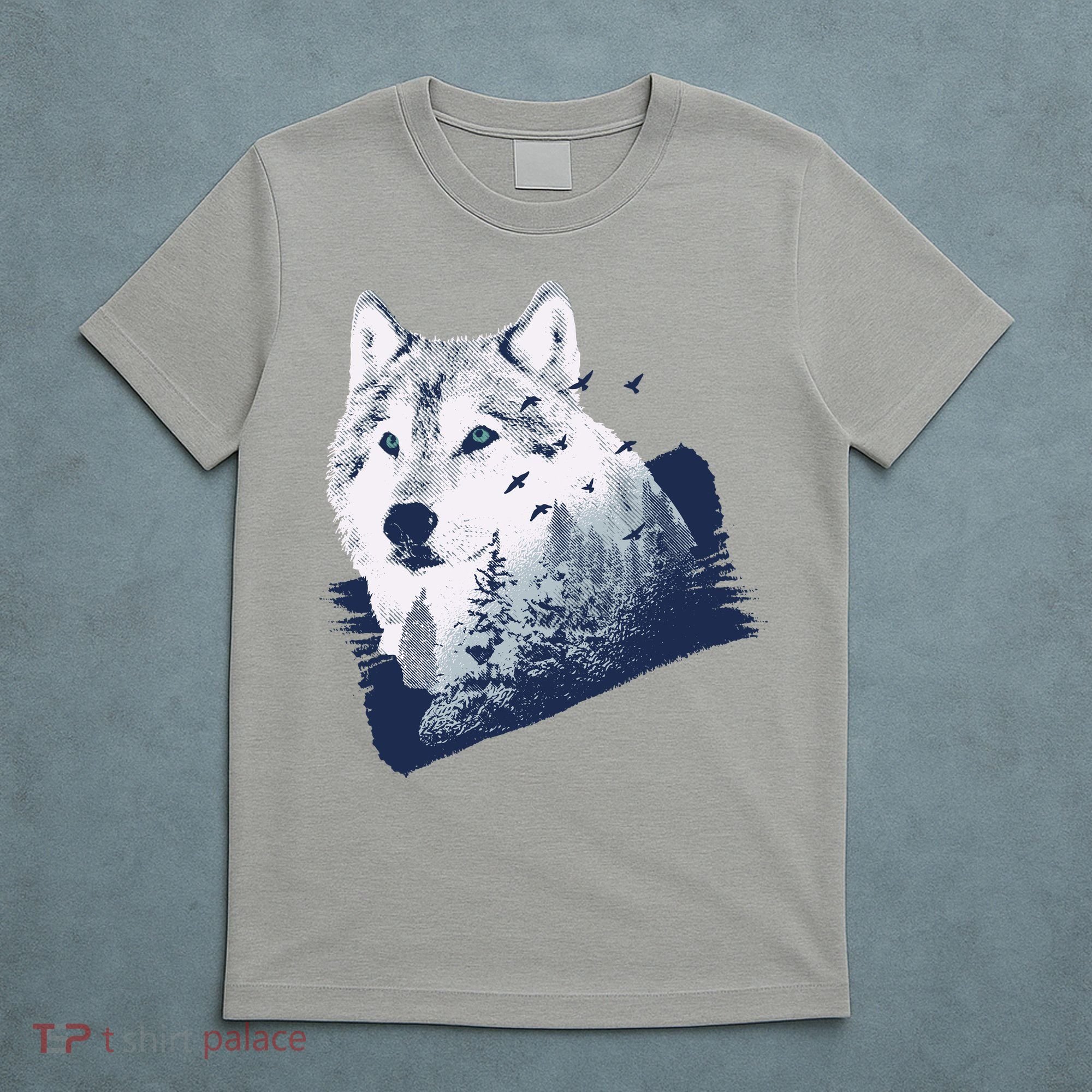 Wolf Wilderness Forest T-Shirt