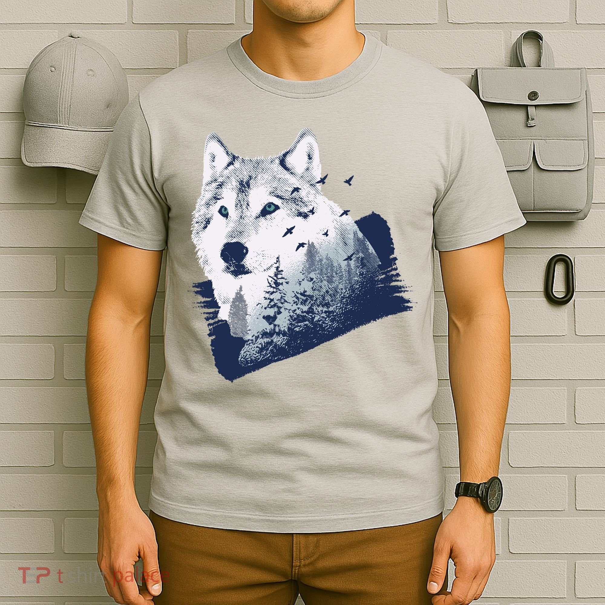 Wolf Wilderness Forest T-Shirt