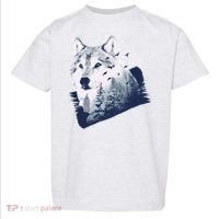 Wolf Wilderness Forest Toddler T-Shirt thumb 0