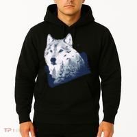 Wolf Wilderness Forest Hoodie thumb 2