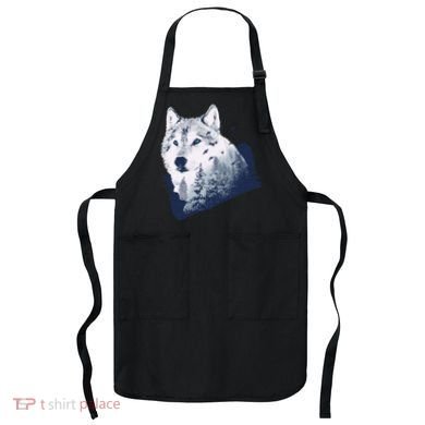 Wolf Wilderness Forest Apron