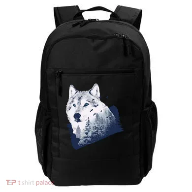 Wolf Wilderness Forest Backpack