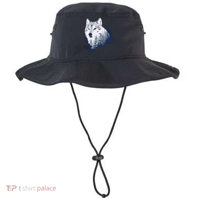 Wolf Wilderness Forest Bucket Hat