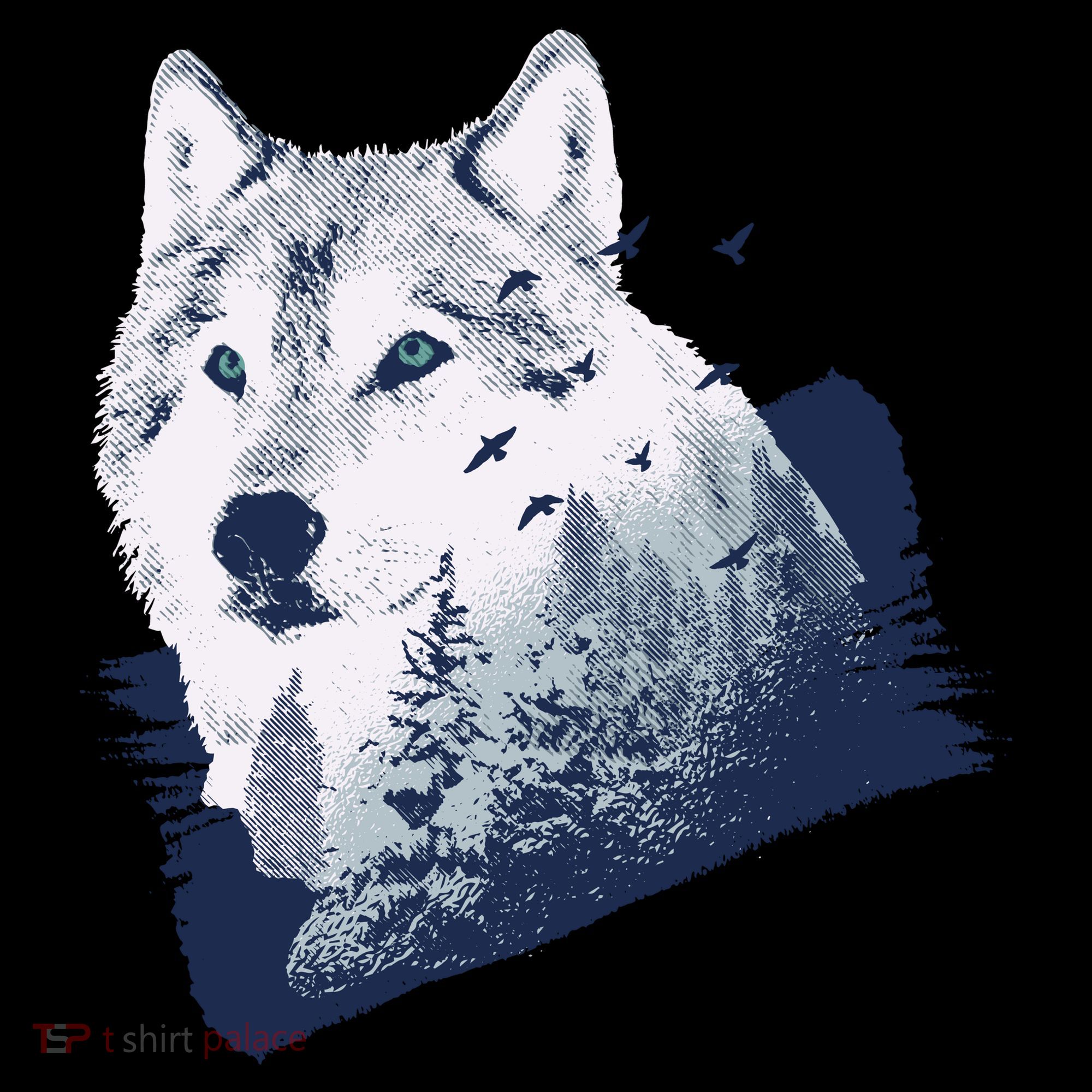 Wolf Wilderness Forest Women's Hoodie