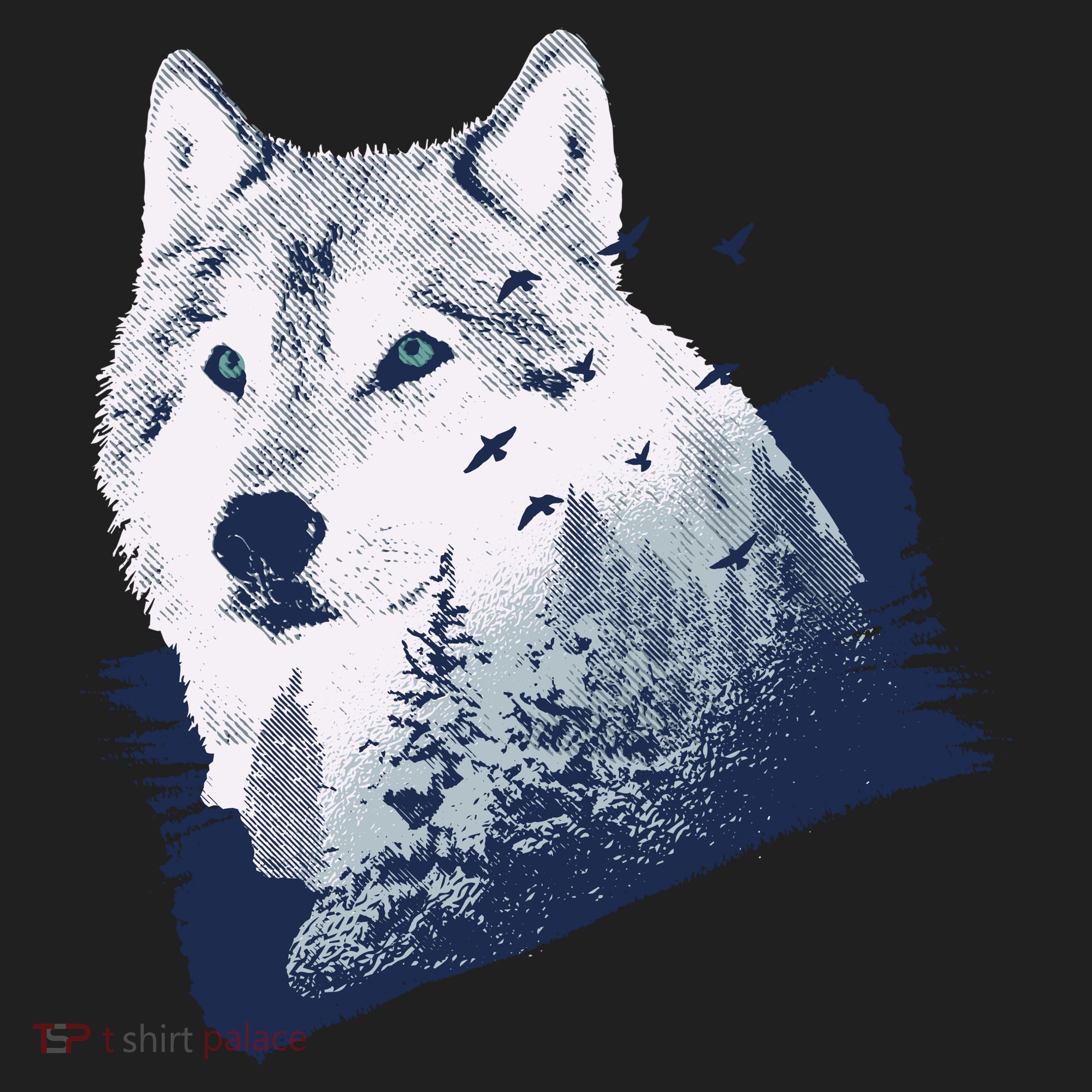 Wolf Wilderness Forest Tumbler