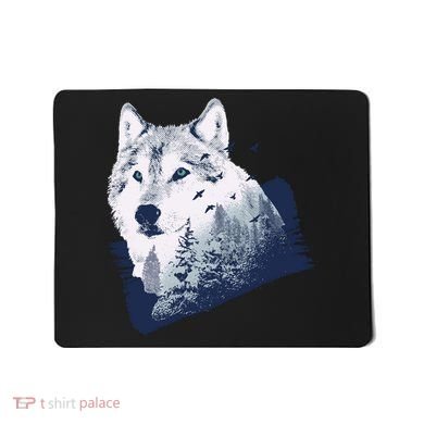Wolf Wilderness Forest Mousepad