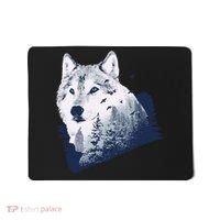 Wolf Wilderness Forest Mousepad thumb 0