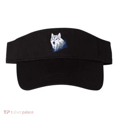 Wolf Wilderness Forest Visor