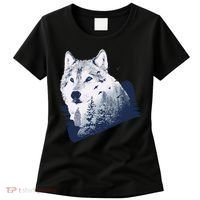 Wolf Wilderness Forest Women's T-Shirt thumb 0