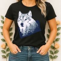 Wolf Wilderness Forest Women's T-Shirt thumb 2