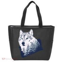 Wolf Wilderness Forest Tote Bag thumb 0