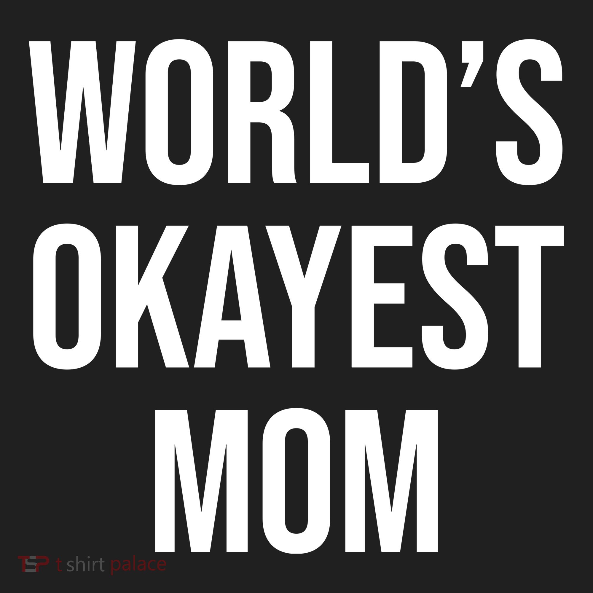 Worlds Okayest Mom Funny Beanie