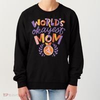World's Okayest Mom Award Women's Sweatshirt thumb 0