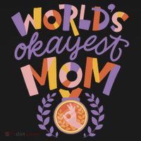 World's Okayest Mom Award Toddler Hoodie thumb 2