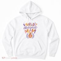 World's Okayest Mom Award Hoodie thumb 0