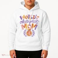 World's Okayest Mom Award Hoodie thumb 2