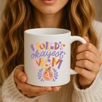 World's Okayest Mom Award Coffee Mug thumb 3