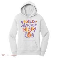World's Okayest Mom Award Women's Hoodie thumb 0