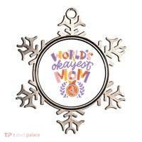 World's Okayest Mom Award Ornament thumb 0
