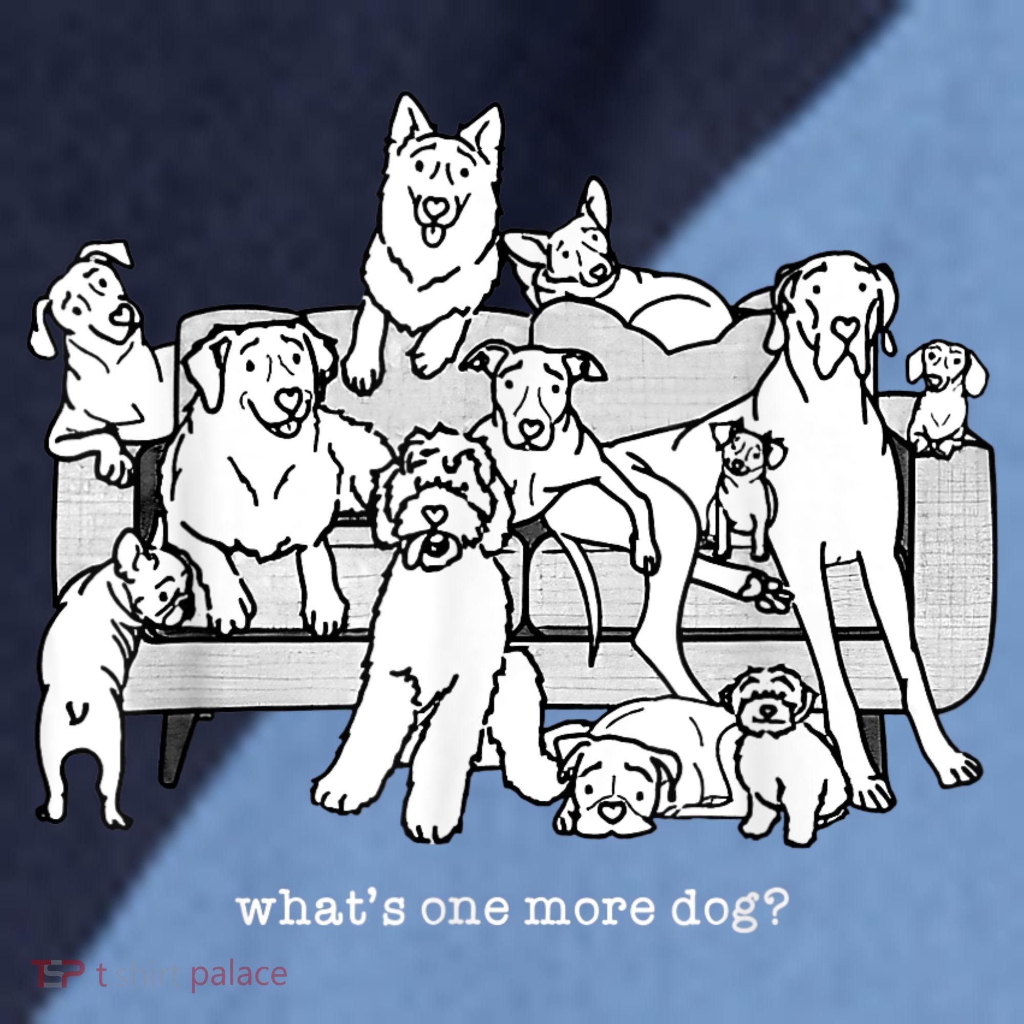 What's One More Dog, Funny Group Dogs, Many Dogs, Funny Dogs Raglan Baseball Sleeve Shirt