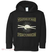Weapons Of Mass Percussion Drums Toddler Hoodie thumb 0