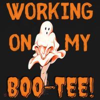 Working On My Boo Working On My Booty Funny Gym Funny Hallowen Sweatshirt thumb 3