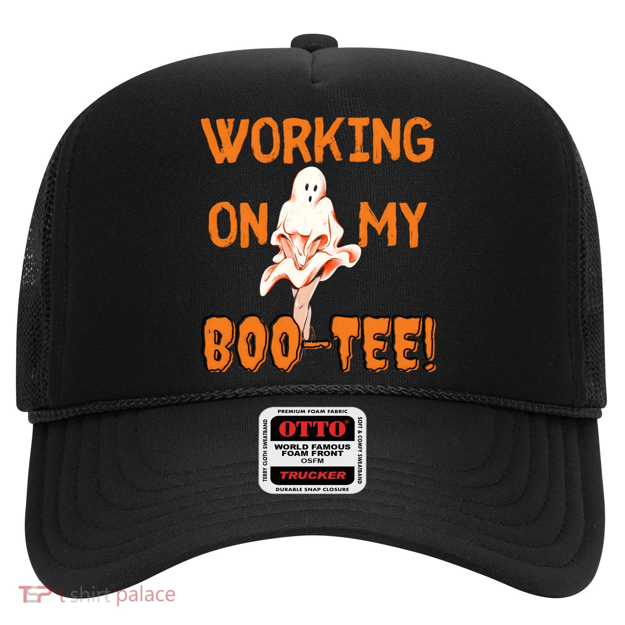 Working On My Boo Working On My Booty Funny Gym Funny Hallowen Hat