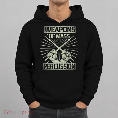 Weapons Of Mass Percussion Drums Hoodie