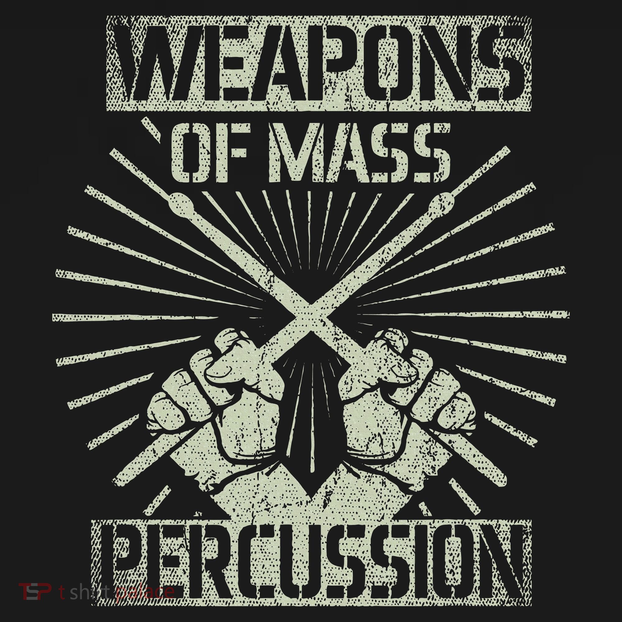 Weapons Of Mass Percussion Drums Apron