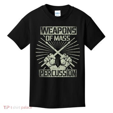 Weapons Of Mass Percussion Drums Kids T-Shirt