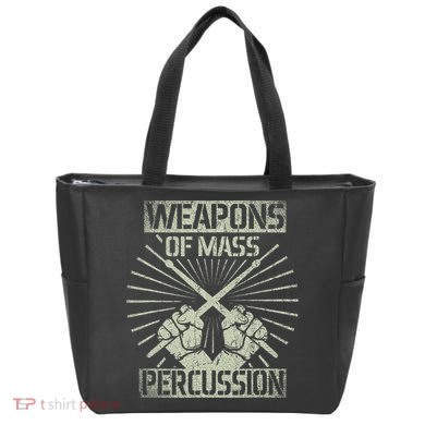 Weapons Of Mass Percussion Drums Tote Bag