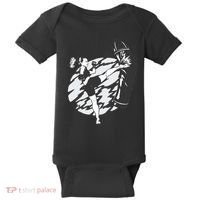 Woman High Kick Boxing Baby Bodysuit thumb 0