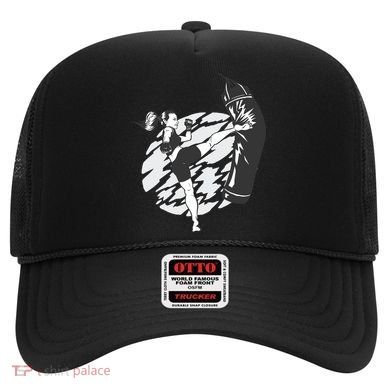 Woman High Kick Boxing Hat
