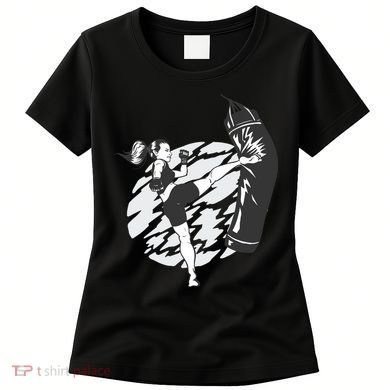 Woman High Kick Boxing Women's T-Shirt