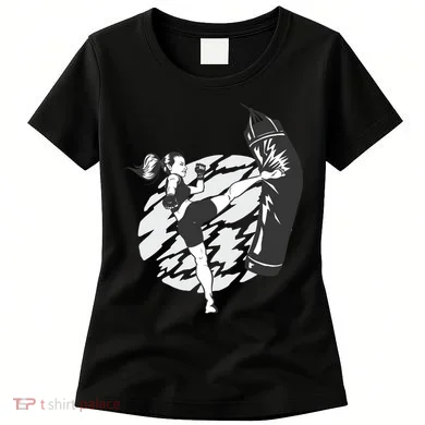 Woman High Kick Boxing Women's T-Shirt
