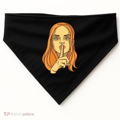 Woman Sushing USA-Made Doggie Bandana