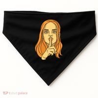 Woman Sushing USA-Made Doggie Bandana thumb 0