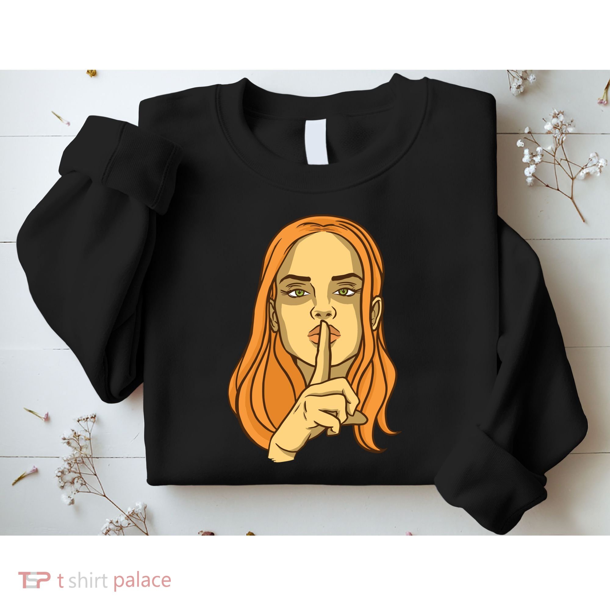 Woman Sushing Sweatshirt
