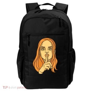 Woman Sushing Backpack