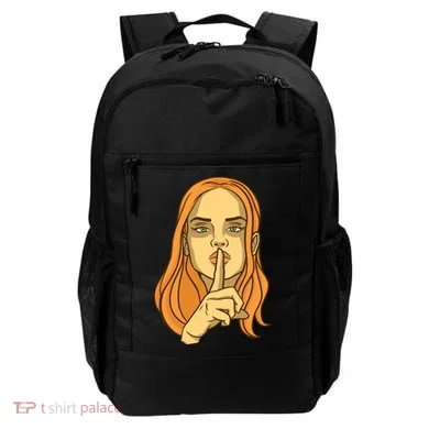 Woman Sushing Backpack
